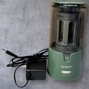 Electric Pencil Sharpener - AFMAT PS91 - Heavy Duty Pencil Sharpeners for 6-12mm
